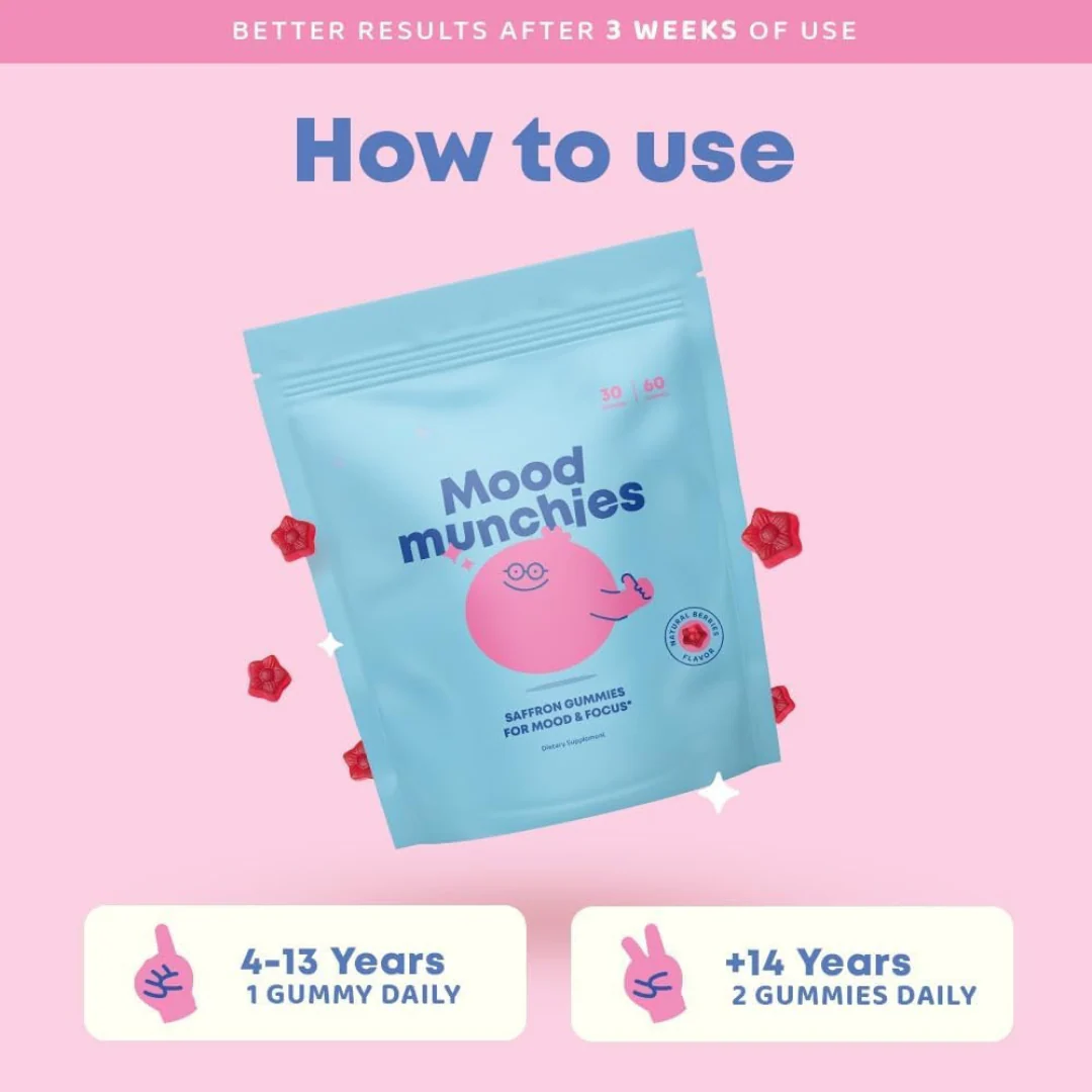 Gentleminds - Saffron Mood Gummies